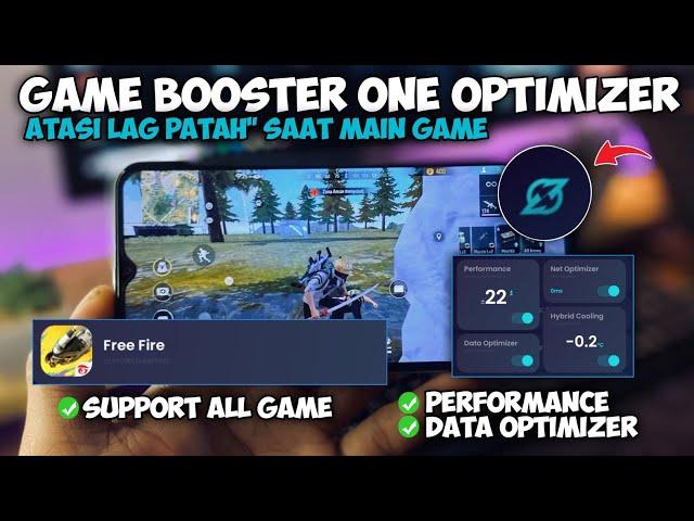 Game Booster One Optimizer Mod‼️Cara Mengatasi Lag " Saat Main Game