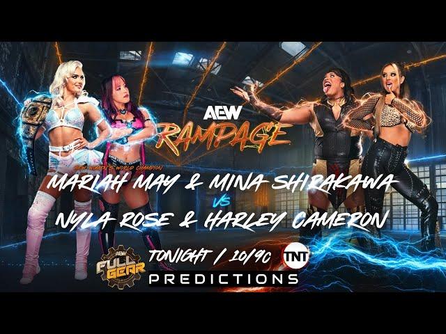 AEW Rampage 11/22/24 FULL Show LIVE Stream - Full Gear 2024 Predictions - Costco Guys & the Rizzler