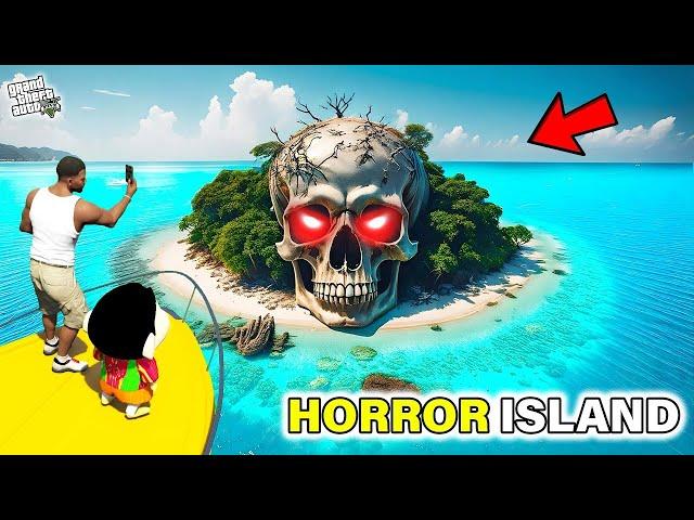 GTA 5 : Franklin Shinchan Escape From HORROR Island In Gta 5 Tamil | Franklin Tamil | Gta 5