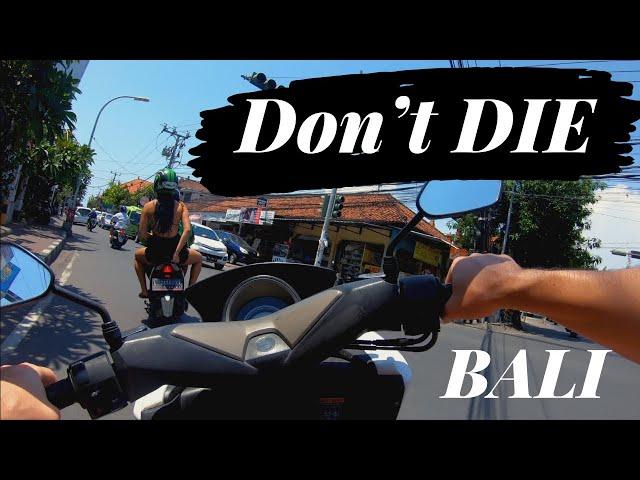 Renting a Motorcycle in Bali, Think Twice!