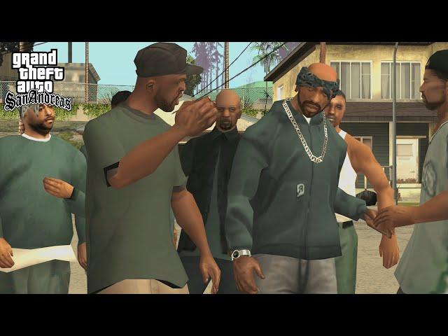 Seville Blvd Families vs Beta Ballas Los Sepulcros Gang Mission in GTA San Andreas (BETA Gangs)