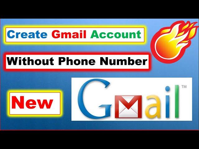 Create gmail account without phone number 2023 PC