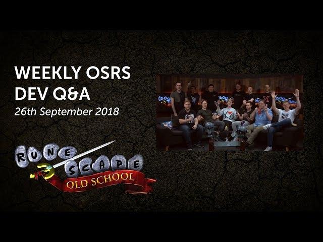 OSRS Q&A - RuneFest, game bugs, and more!