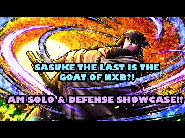 Sasuke The Last Is The GOAT Of Nxb!?! AM Solo & Defense SHOWCASE! (nxb Ninja Voltage)