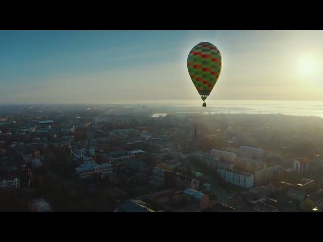 Liepāja no gaisa balona skata!