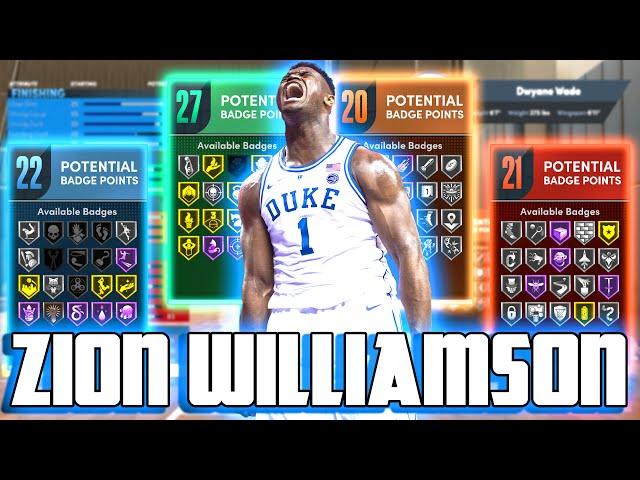 NEXT-GEN | The Best Zion Build for SEASON 4!!! NBA 2K22