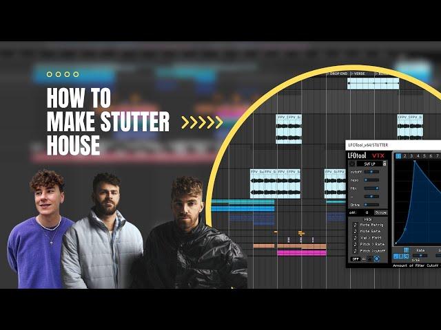 How To Make Stutter House (like BUNT., The Chainsmokers, Lavern, VisionV) [ABLETON PROJECT FILE]