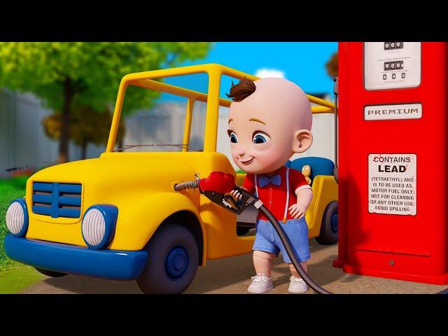 Wheels on the Bus - Baby Toddler Songs - Nursery Rhymes & Kids Songs