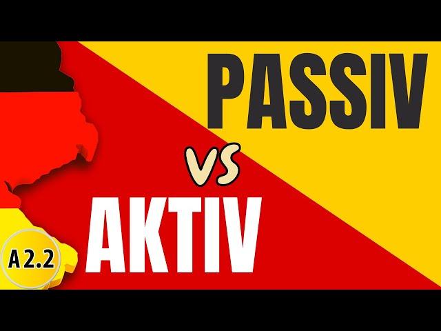 Passiv Präsens | The German Passive Explained | Das Vorgangspassiv