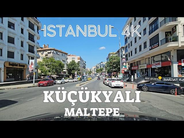 Maltepe Küçükyalı Driving Tour and Sightseeing Video – Istanbul 4K Drive - Asian Side of Istanbul