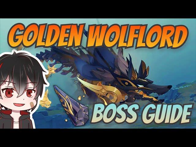 Golden Wolflord (Easy) Boss Guide - Genshin Impact