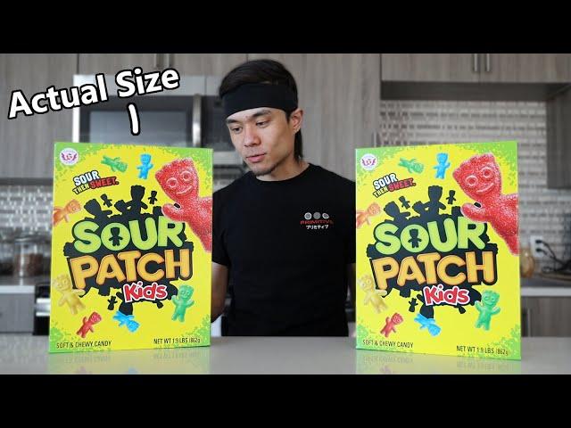 Giant Sour Patch Kids Challenge x 2 (EXTREMELY SOUR)