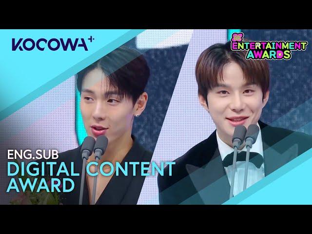 SHOWNU & JUNGWOO Win The Digital Content Award | 2024 KBS Entertainment Awards EP1 | KOCOWA+