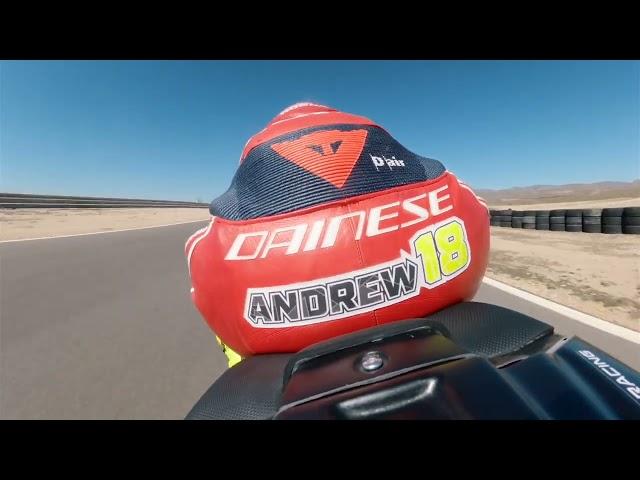 Andrew Irwin onboard Circuit Andalucia on a Superstock Fireblade