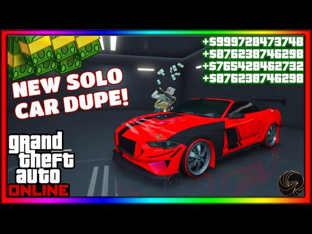 SOLO! | *NEW* SUPER EASY GTA 5 ONLINE CAR DUPLICATION GLITCH | AFTER PATCH 1.68 | PS5|XBOX|PC