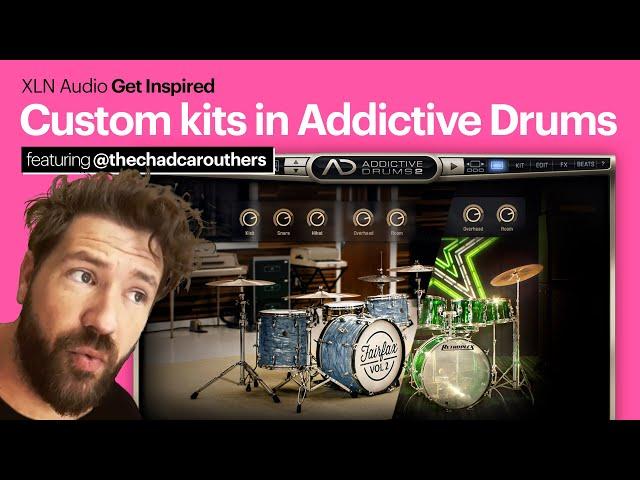 Create your own custom Addictive Drums 2 kit