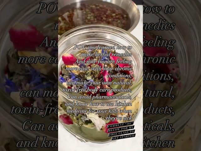 You really can feel better with your chronic conditions #herbalism