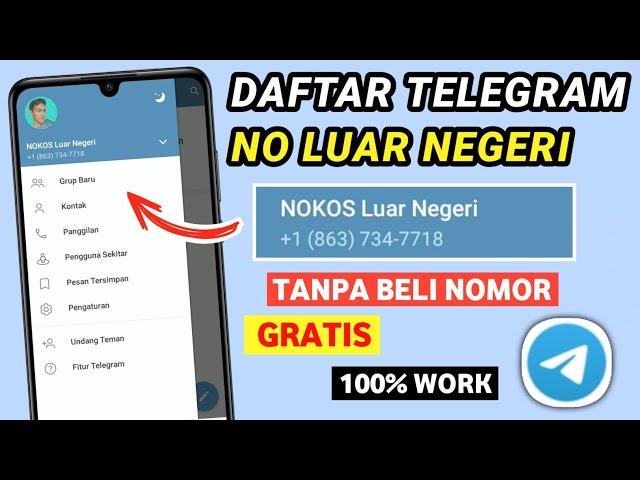 Cara Membuat Telegram Nomor Luar Negeri Gratis 100% Work