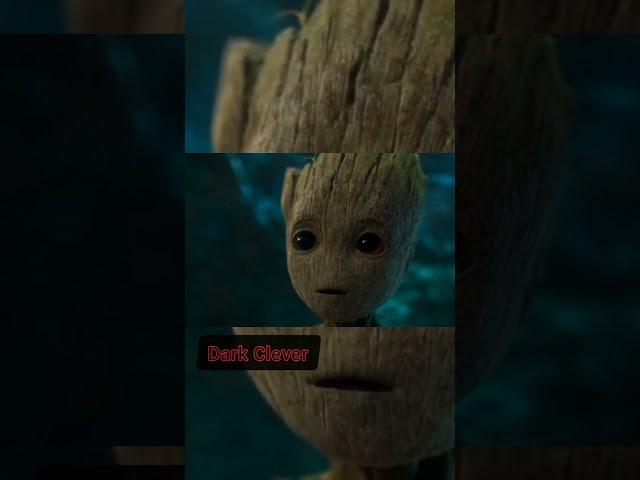 The Cute Baby Groot // Groot Funniest Moments// Guardian of the galaxy//Dark Clever /Groot#shorts