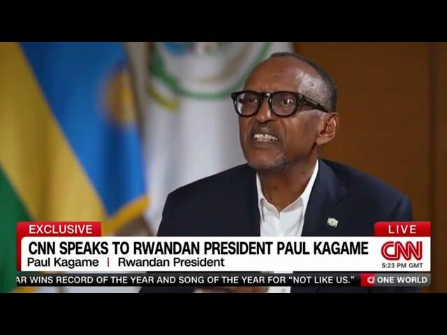 03/02/2025| On CNN, President Paul Kagame said he doesn’t know if there are Rwandan troops in Congo.