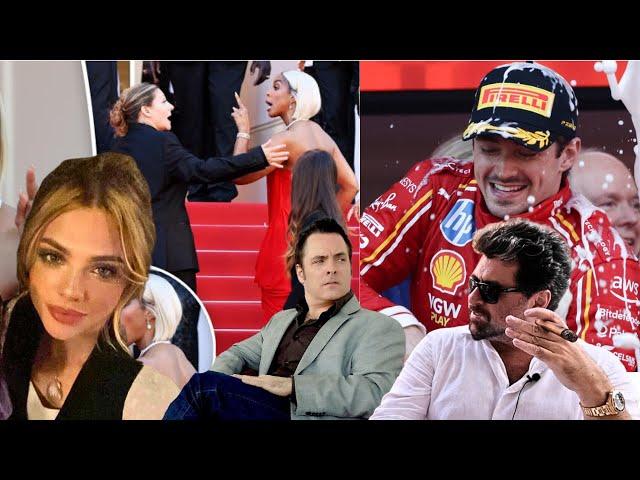 WTF is wrong with her? & a look at the watches at the F1 Monaco