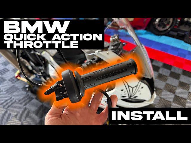 Install 2025 "Quick Action Throttle" to 23 BMW S1000RR