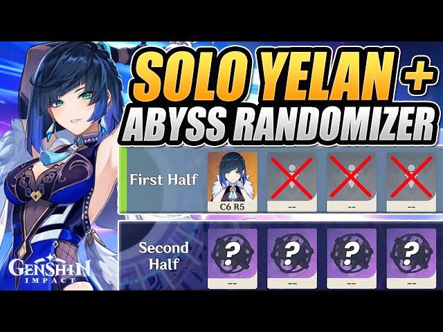 I challenged Abyss Floor 12 with RANDOM characters from the Standard Banner (ft. Yelan)