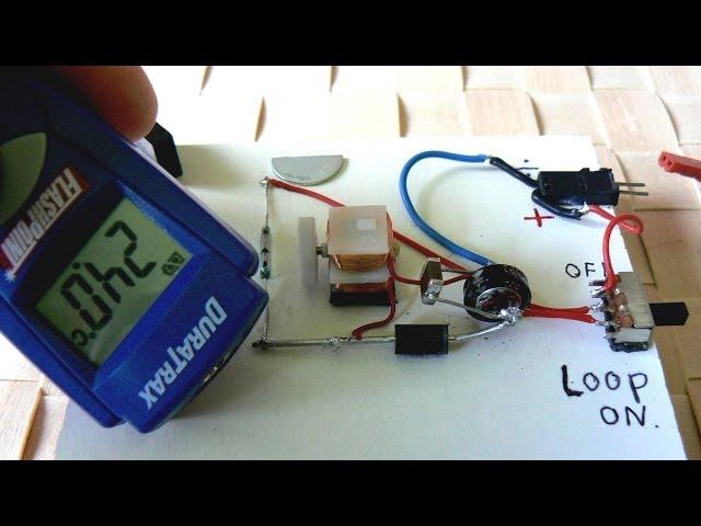 Extreme motor/gen in loop,Temperature capacitor part2.