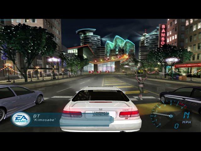 PCSX2 Need for Speed Underground 1080p Gameplay