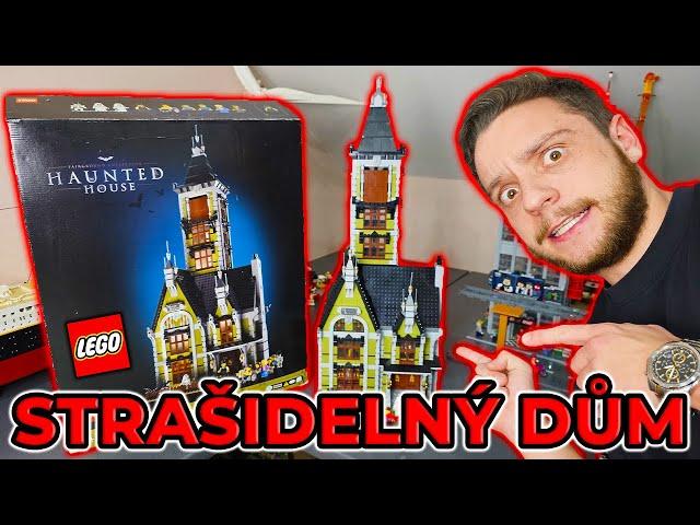 LEGO Strašidelný dům na pouti - PLNÝ DĚSIVÝCH DETAILŮ...