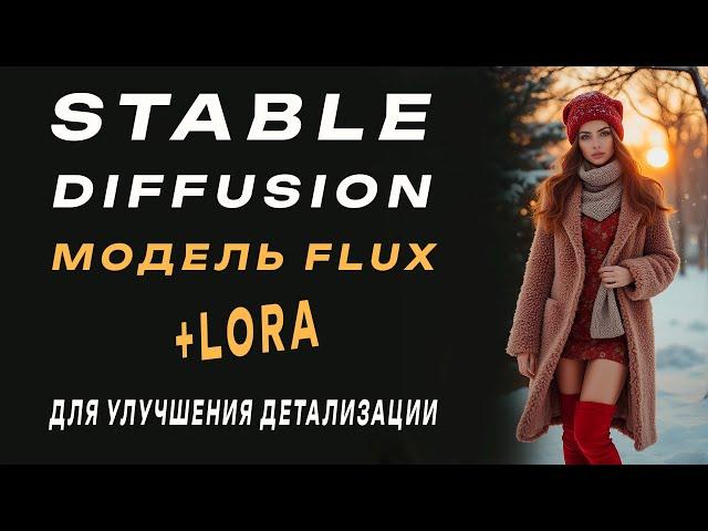 Лора для модели Flux. Улучшаем детализацию на картинках | Stable Diffusion