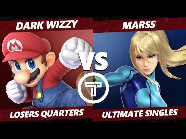 Thunder Smash 3 SSBU - PG Marss (ZSS) VS MVG Dark Wizzy (Mario) Smash Ultimate Losers Quarters