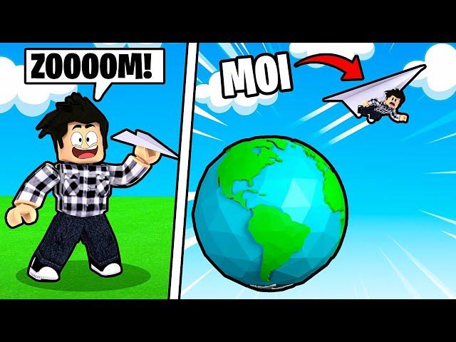 VOLER A PLUS DE 1,000,000 KM/H DANS ROBLOX ! (Glider Simulator)