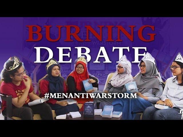 Teaser BURNING DEBATE || Seri RED QUEEN || #MENANTIWARSTORM