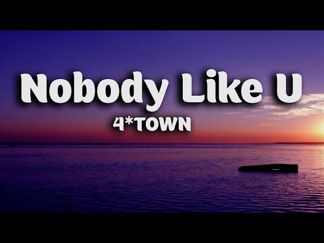 4 TOWN - Nobody Like You (Lyrics) (From Turning Red)