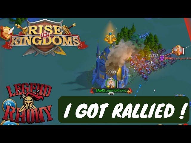 RALLY ON LEGEND RHONY - field battles - Rise of Kingdoms