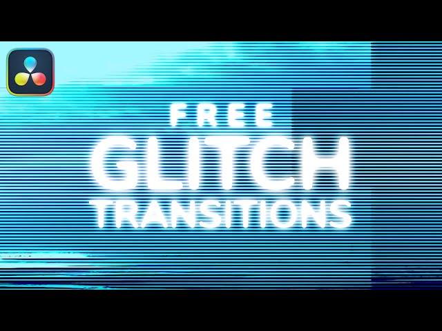 [New In 2022 : Saving And Using Power Bins] Free Glitch Transitions | DaVinci Resolve 17