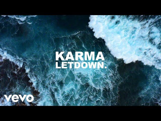 Letdown. - Karma (Lyric Video)