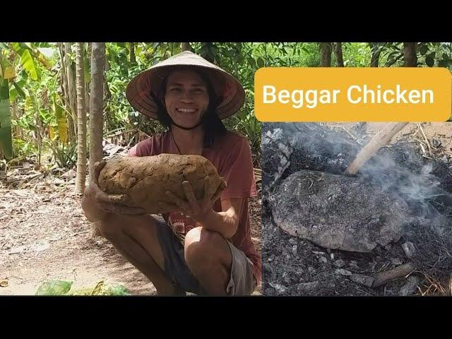 BEGGAR CHICKEN |VIETNAMESE CHICKEN IN CLAY-Vietnamse food recipes-ANH COOKERY-Vietnamese cooking