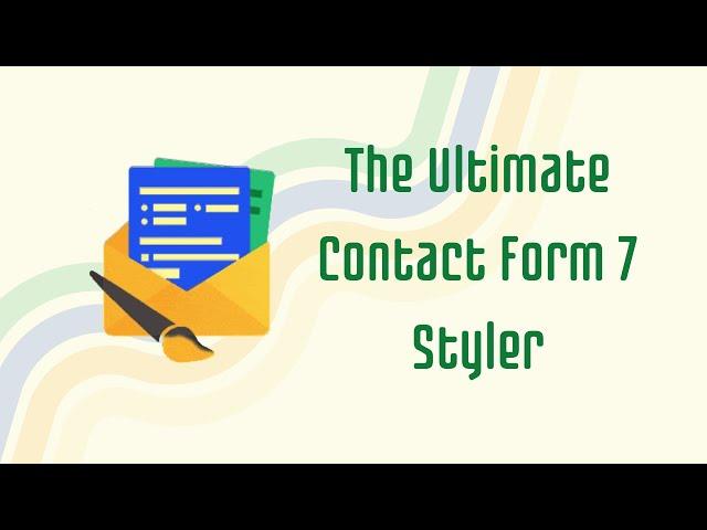 Design Your Forms on WordPress with Contact Form 7 WOW Styler