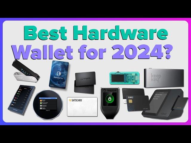 The BEST Crypto Hardware Wallet for 2024!