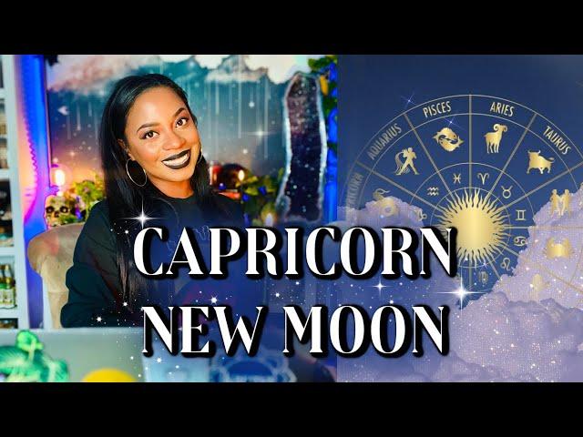 New Moon in Capricorn ️  ️ Building Your Entire Future in One Magical Night!