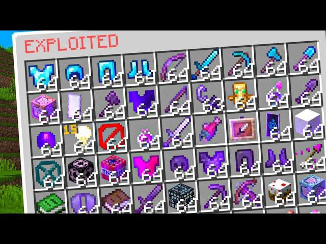 I Obtained The Most Exploited Items In Survival Minecraft...