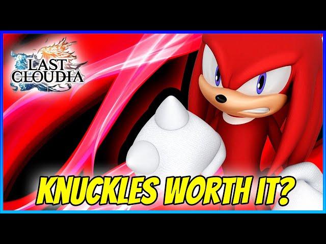 Should You Pull Knuckles? Last Cloudia x Sonic the Hedgehog Collab Review