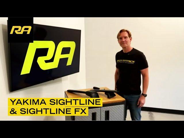 Yakima SightLine Base Roof Rack VS SightLine FX Comparison