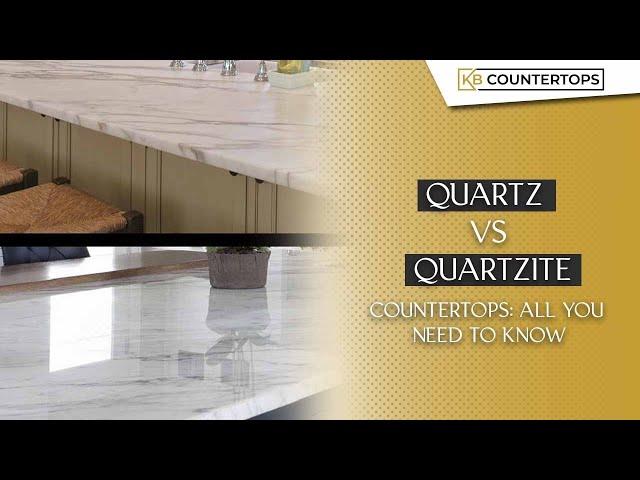 Quartz vs. Quartzite Countertops: All you need to know