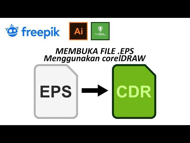 Tutorial Membuka File .eps Illustrator Menggunakan corelDRAW