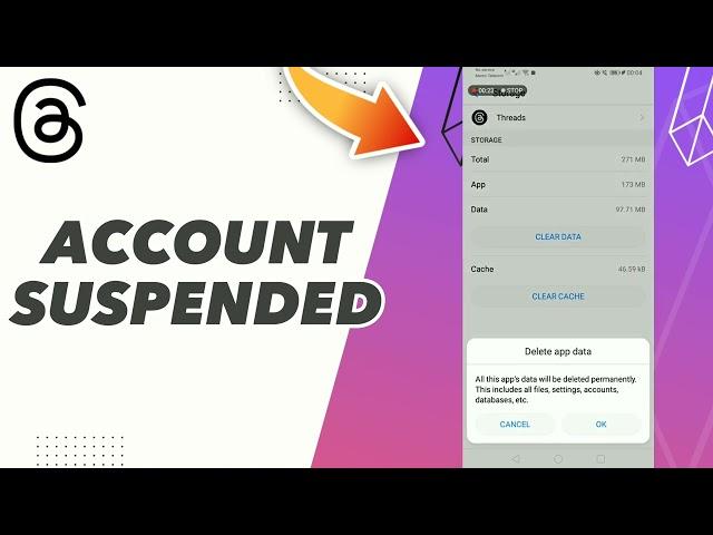 HOW TO FIX THREADS ACCOUNT SUSPENDED