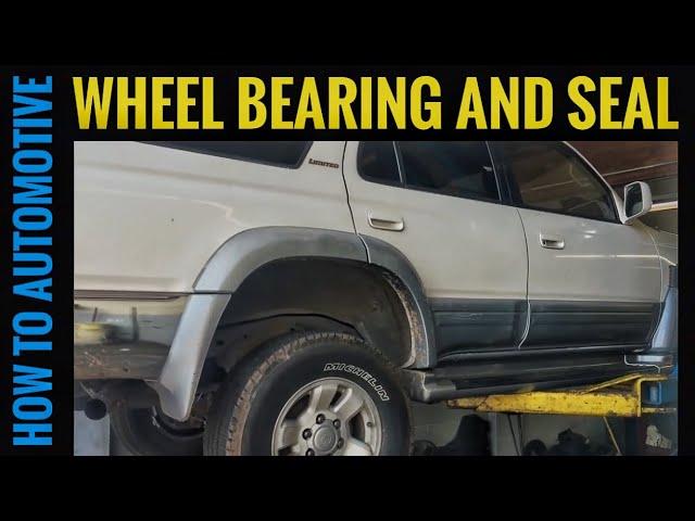 How to Replace the Rear Wheel Bearings and Axle Seals on 1995-2002 Toyota 4Runner