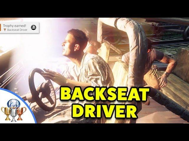 Uncharted The Lost Legacy BACKSEAT DRIVER Trophy